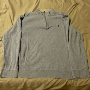 Polo Ralph Lauren Heather Gray Quarter-Zip Pullover